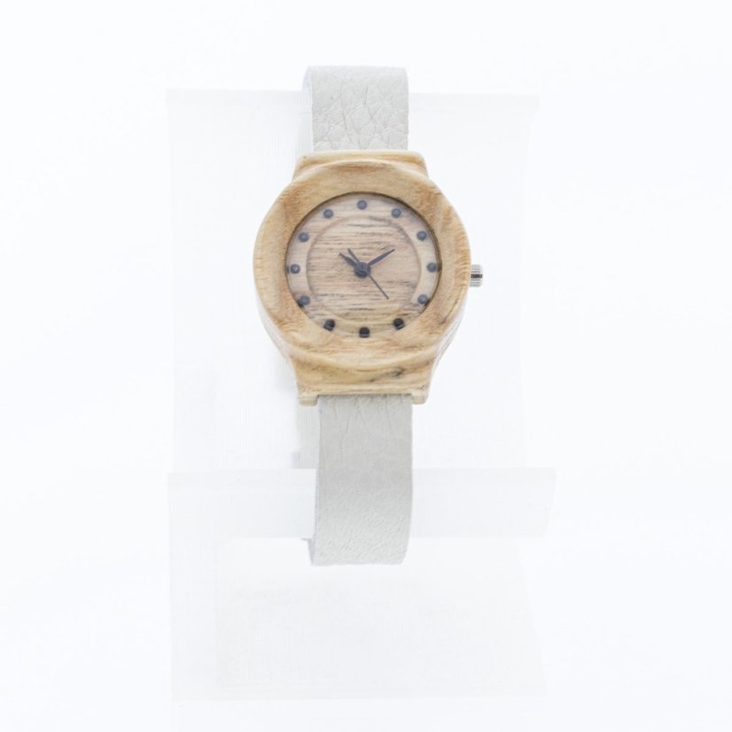 České drevené hodinky Union H00453 Jasan