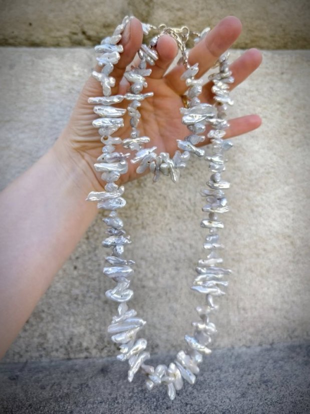 Súprava minerálov - Riečna perla Biwa S0806