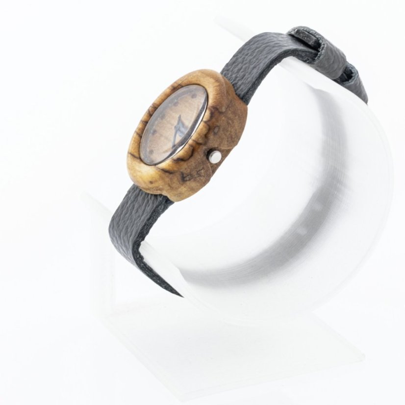 České drevené hodinky Empire H00450 Jabloň