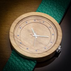 České drevené hodinky Excelsior H00395 Jabloň