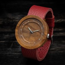 České drevené hodinky Excelsior H00398 Hruška