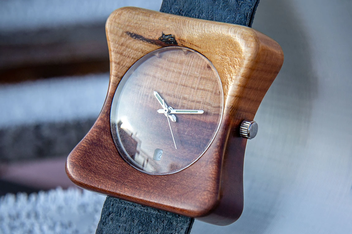 Dčevěné hodinky Edison Dčevěné hodinky Edison