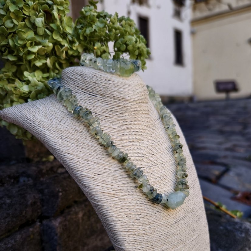 Sada minerální - Prehnit s epidotem S0824