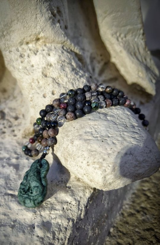 Náhrdelník - Boho Mala - Váš osobní šperk S0586