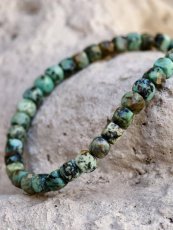 Náhrdelník minerální  - Tyrkys Africký S1004