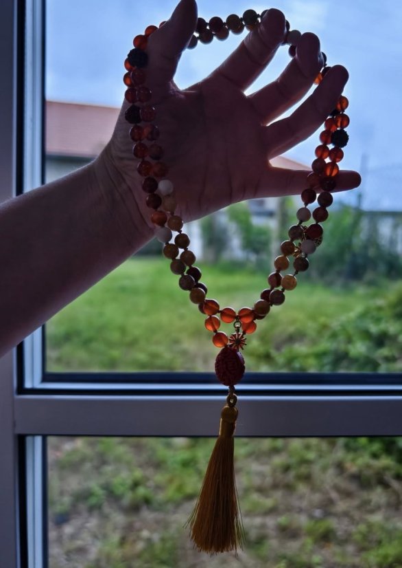 Náhrdelník - Boho Mala - Váš osobní šperk S0295