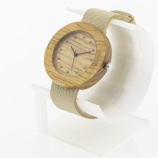 Dřevěné hodinky Jalta – Akát ze Smolína • č. 00575