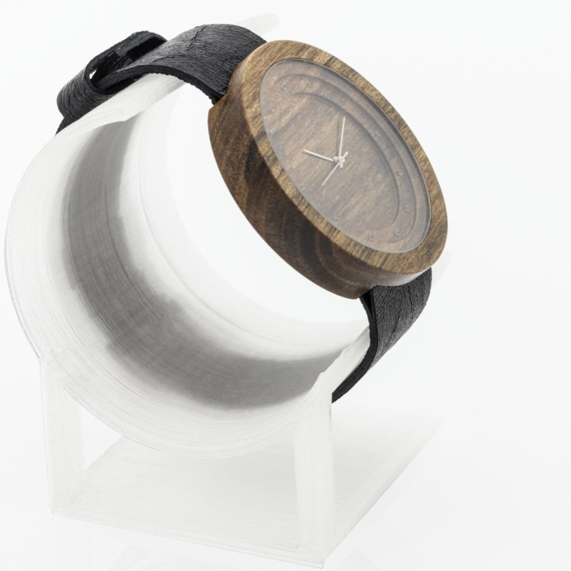 Drevené hodinky Excelsior – Orech z Brna • č. 00561
