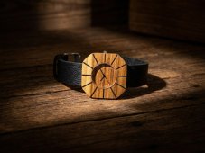 Dřevěné hodinky Art – Višeň z Brna • č. 00572