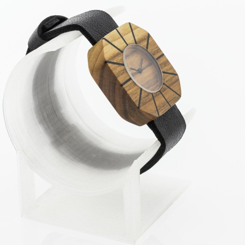 Dřevěné hodinky Art – Višeň z Brna • č. 00572