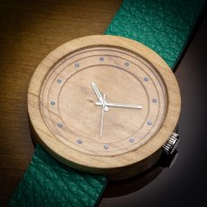 České drevené hodinky Excelsior H00395 Jabloň