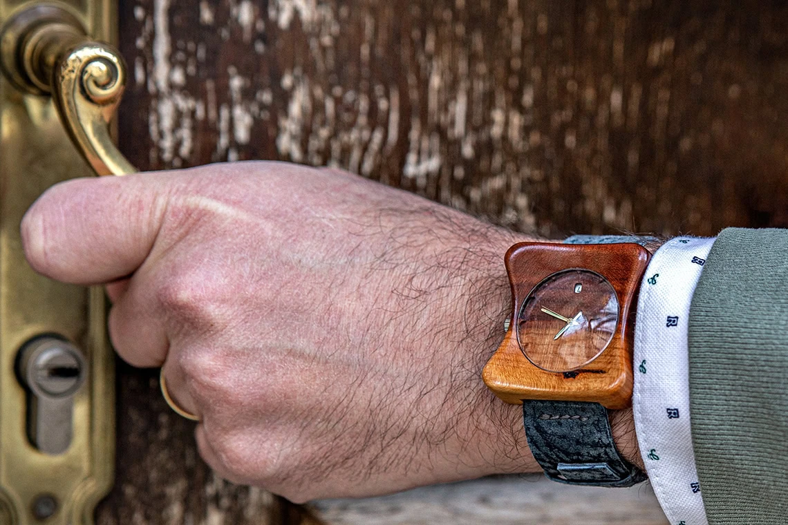 Dčevěné hodinky Edison Dčevěné hodinky Edison