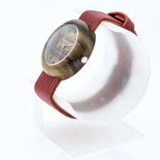 České drevené hodinky Jas H00359 Orech