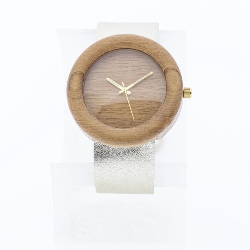 České drevené hodinky Orania H00463 Akát