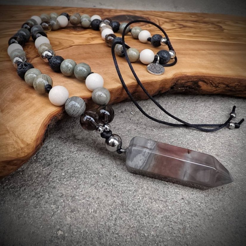 Náhrdelník - Boho Mala - Váš osobný šperk S0441