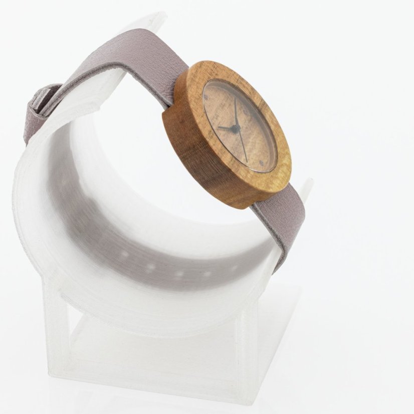 České drevené hodinky Alfa H00540 Bluma