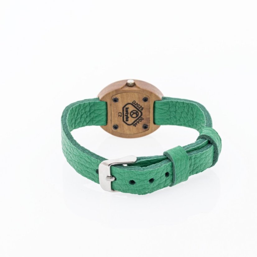 České drevené hodinky Empire H00446 Jeřáb