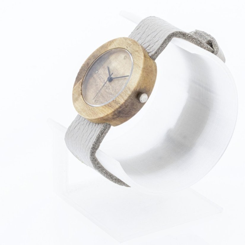 České drevené hodinky Alfa H00466 Javor