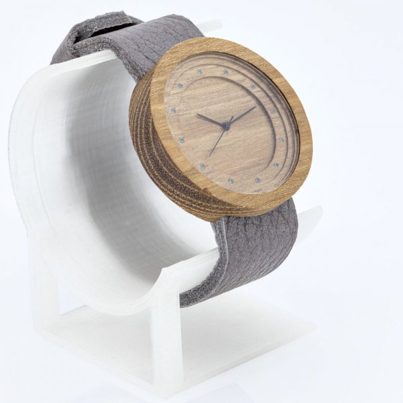 České dřevěné hodinky Excelsior H00355 Akát