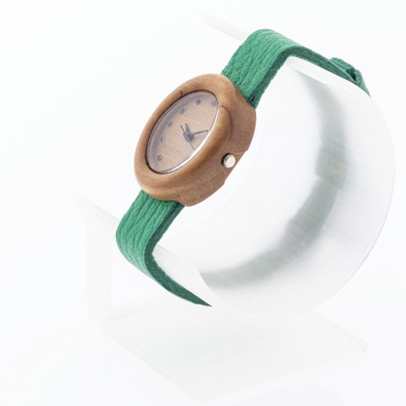 České drevené hodinky Empire H00446 Jeřáb