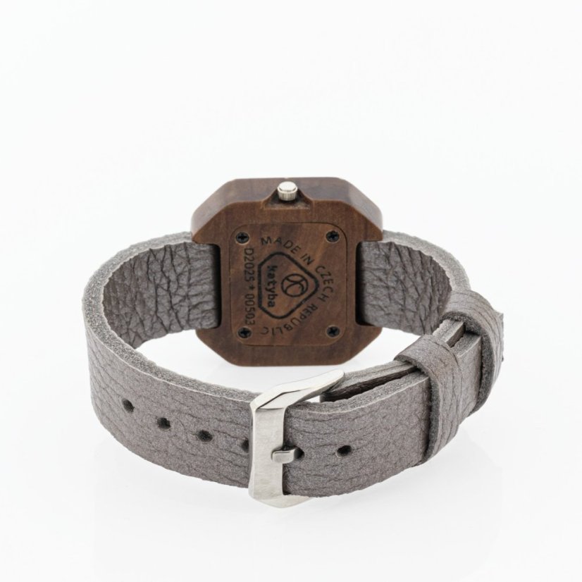 České drevené hodinky Art H00503 Hruška