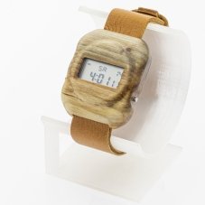 České dřevěné hodinky Universum H00513 Kaštan