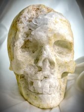 Surové minerály - Lebka Křišťál Velká  SM0865