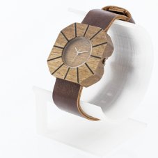 České drevené hodinky Art H00500 Orech