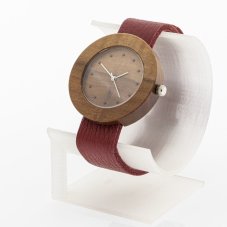 České dřevěné hodinky Jalta H00474 Hruška