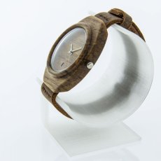 České drevené hodinky Aladin H00129 Orech