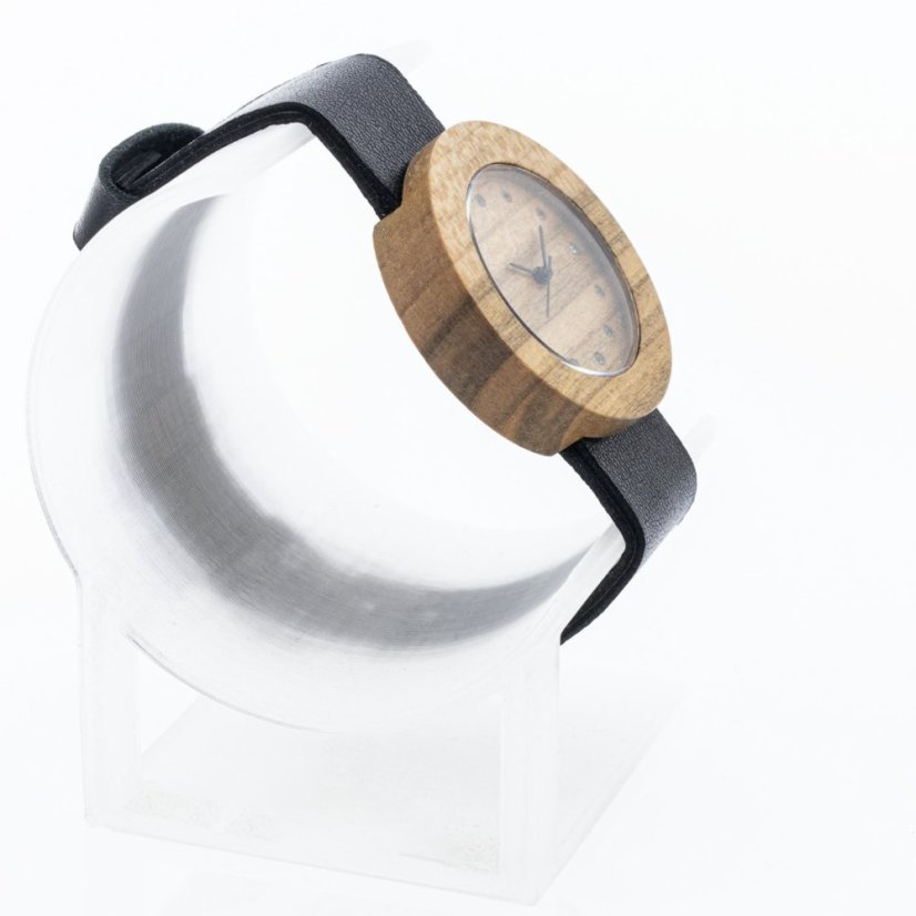 České dřevěné hodinky Alfa H00467 Višeň