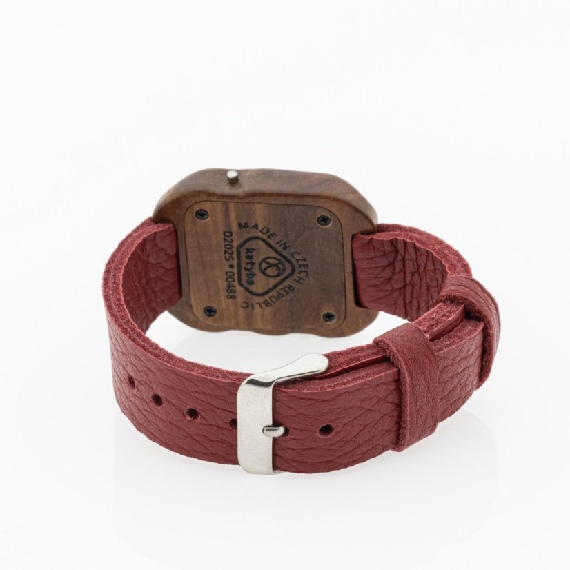 České dřevěné hodinky Universum H00488 Hruška