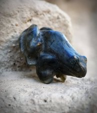 Surové minerály - Labradorit Pan žabák  SM0636