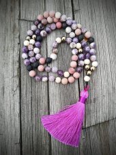 Náhrdelník - Boho Mala - Váš osobní šperk S0373