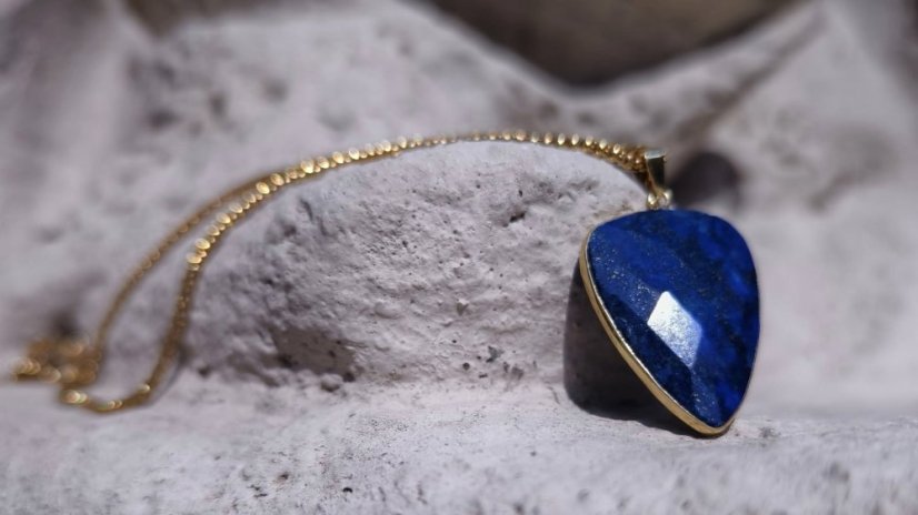 Náhrdelník minerální - Lapis Lazuli S0794