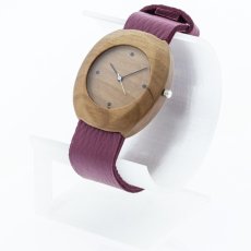 České drevené hodinky Club H00429 Žeriav