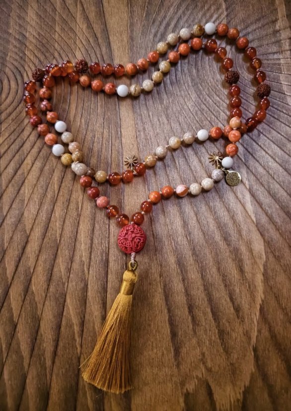 Náhrdelník - Boho Mala - Váš osobní šperk S0295