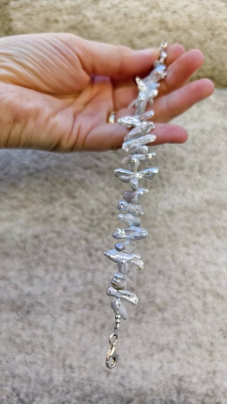 Súprava minerálov - Riečna perla Biwa S0806