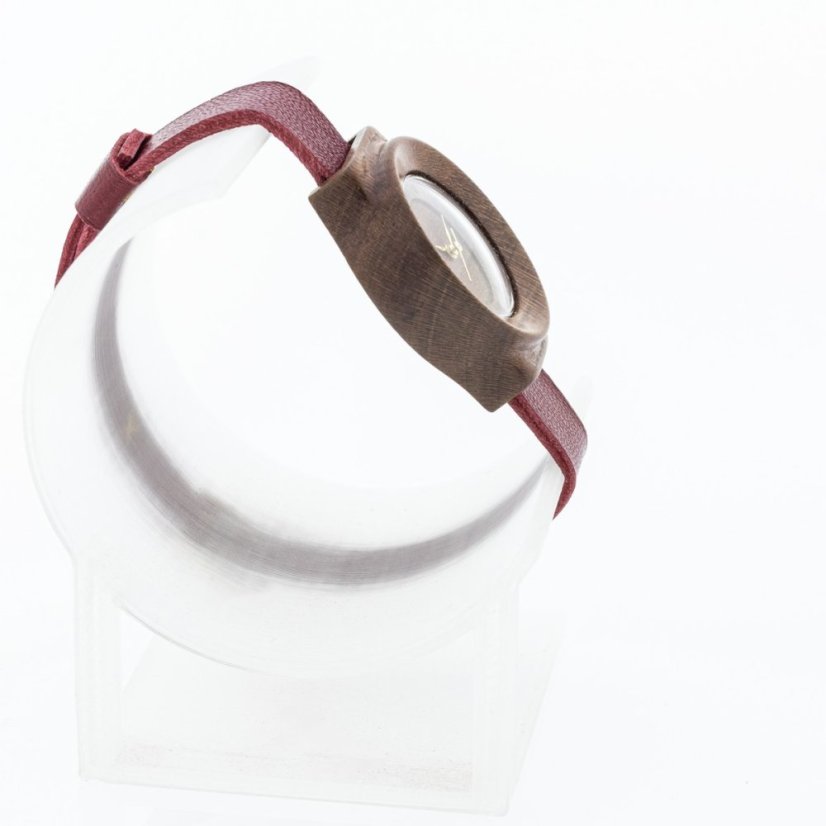 České drevené hodinky Union H00455 Slivoň Bluma