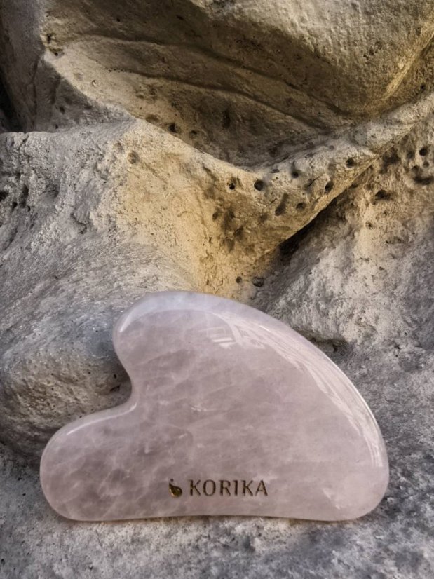 Masážní kámen - Gua Sha - Růženín SM0834