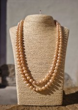 Dlhý perlový náhrdelník - Coco Chanel 120 cm S0467