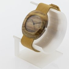 České dřevěné hodinky Club H00521 Kaštan