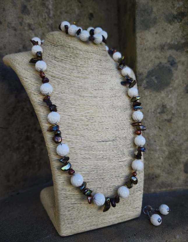 Súprava minerálov - Mušle a perly S0570