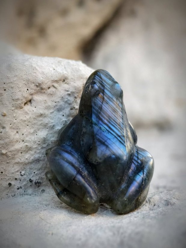 Surové minerály - Labradorit Pan žabák  SM0636