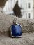 Autorský cínovaný náhrdelník - Lapis lazuli S0546
