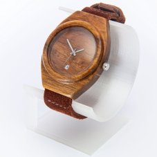 České dřevěné hodinky Aladin H00130 Ořech