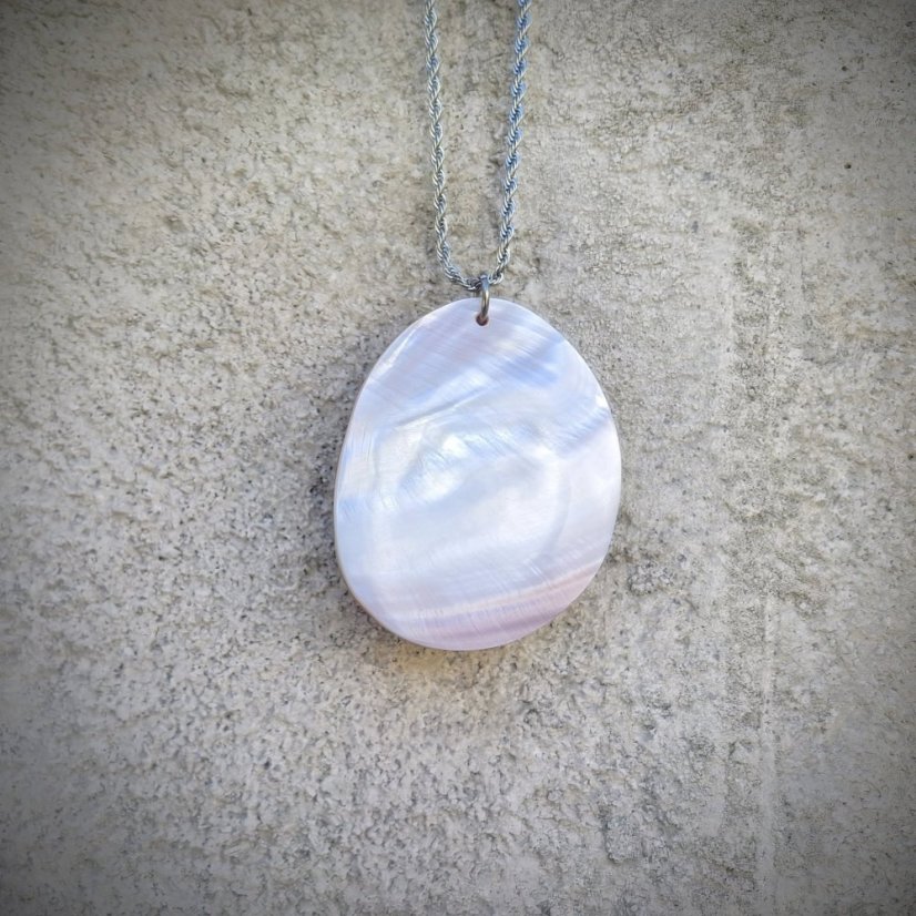 Náhrdelník - Velká Mušle Abalone S0729