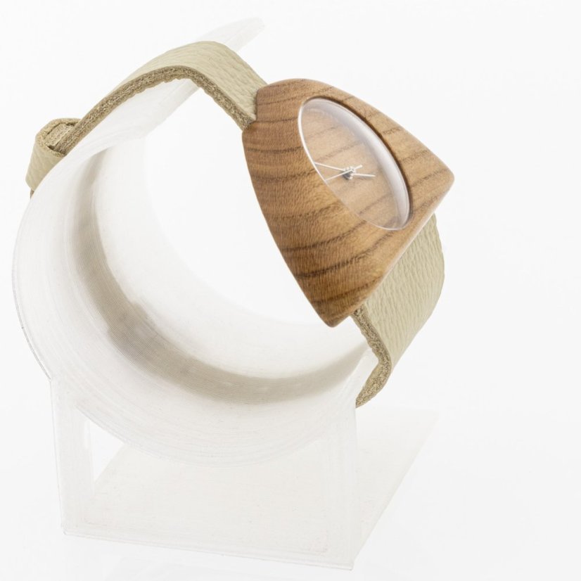 Drevené hodinky Orbit – Marhuľa z Brna • č. 00558