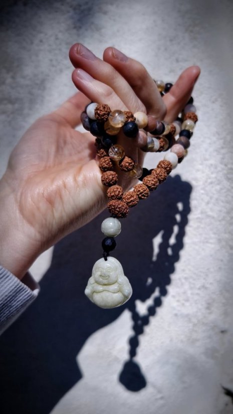 Náhrdelník - Boho Mala - Váš osobní šperk S0714
