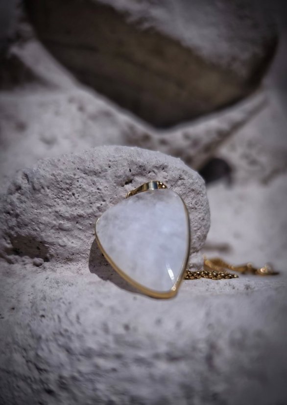 Náhrdelník minerální - Křišťál S0795